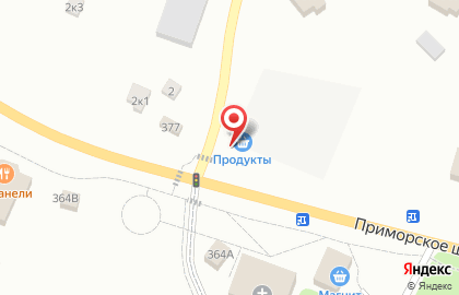 Продуктовый магазин в Санкт-Петербурге на карте