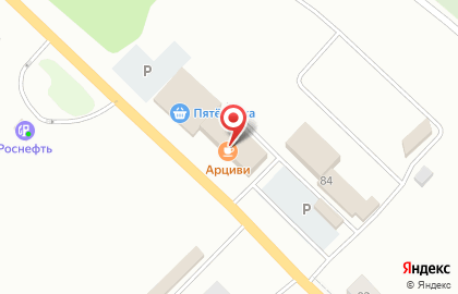 Универсам Пятерочка в Москве на карте