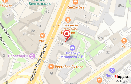 Салон продаж МТС на проспекте Революции, 49 на карте