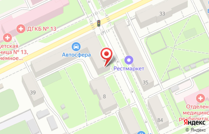 СтройКонтур в Мотовилихинском районе на карте