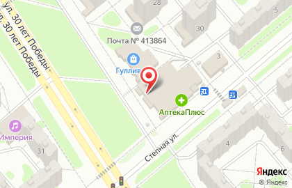 Дубки в Саратове на карте