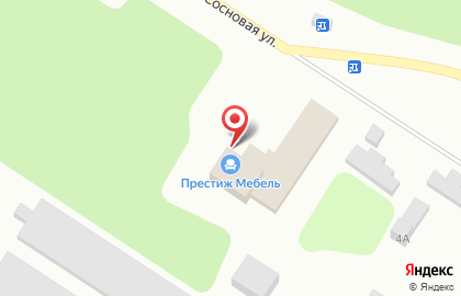 Производственная компания Престиж на Сосновой улице на карте