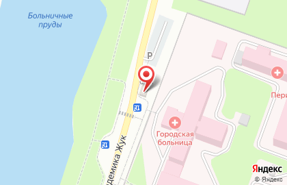 Продовольственный магазин в Балаково на карте