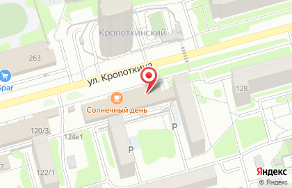 Магазин ХуторОК в Заельцовском районе на карте