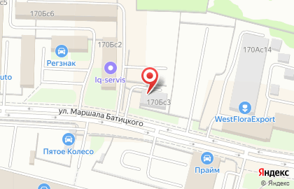 Торгово-установочный центр АвтоСет на Варшавском шоссе на карте