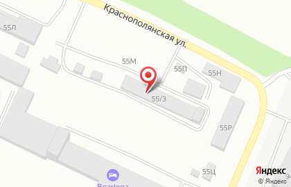 Волгоградский филиал Банкомат, КБ Петрокоммерц на Краснополянской улице на карте