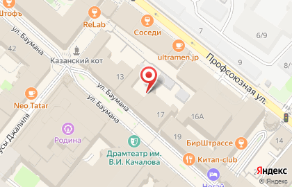 Аттракцион Ленточный лабиринт от Smile Park Казань на карте