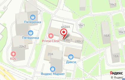Автомагазин Георгий-А в Очаково-Матвеевском на карте