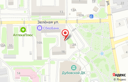 Аптека Либра на Зелёной улице на карте
