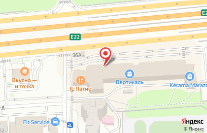 Cтудии маникюра Fast&Good в ТЦ Вертикаль на карте