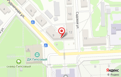 Банкомат СберБанк на Рудничной улице, 9 в Новомосковске на карте
