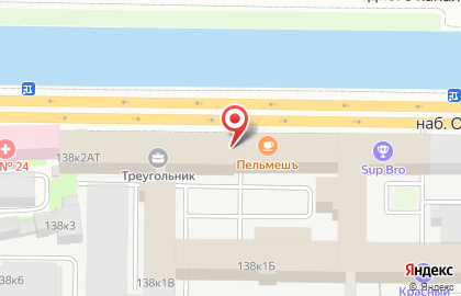 ООО ТЭК на набережной Обводного канала на карте
