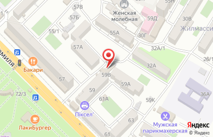 Супермаркет Кахетия на проспекте Имама Шамиля на карте