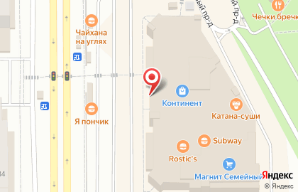 Магазин профессиональной косметики ProfiART в Правобережном районе на карте