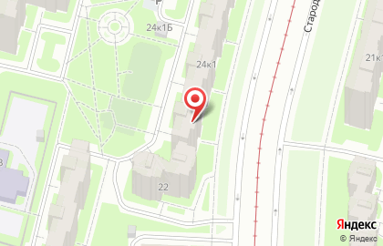 Парикмахерская в Санкт-Петербурге на карте