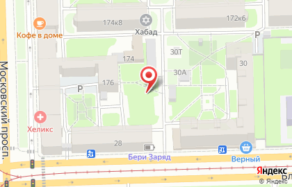 Космос на Московском проспекте на карте