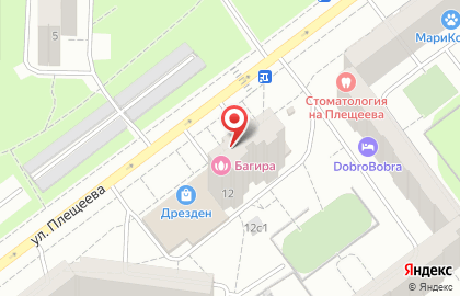 Арт-Карандаш на улице Плещеева на карте
