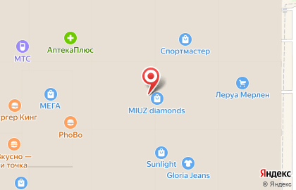 Ювелирный салон Московский Ювелирный Завод в Красноглинском районе на карте