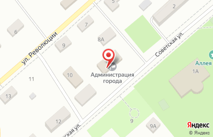 Управление городским хозяйством на Советской улице на карте