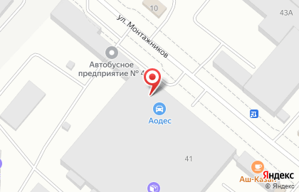 AODES Екатеринбург на карте
