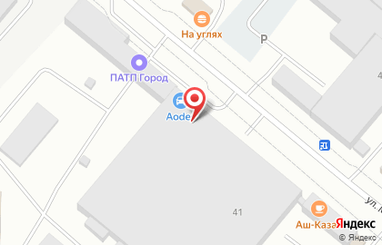 AODES Екатеринбург на карте