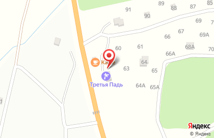 Гостевой двор Третья падь на карте