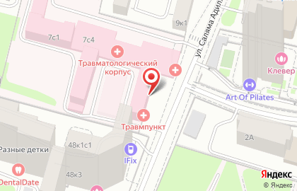 Главное бюро медико-социальной экспертизы по г. Москве на Октябрьском поле на карте