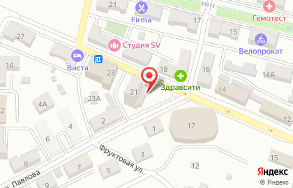 Спортивный клуб Кимура на улице Луначарского на карте
