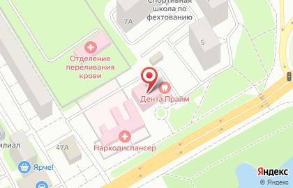 ОРТЕКА «Одинцово при МЦ Медикал Он Клиник» на карте