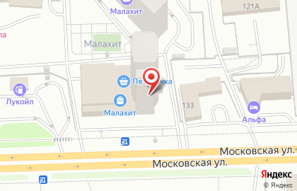 Малахит, ОАО Кировский сельский строительный комбинат на Московской улице на карте