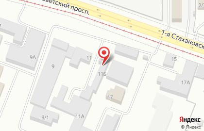 Клининговая компания Мастер-Блеск на Советском проспекте на карте