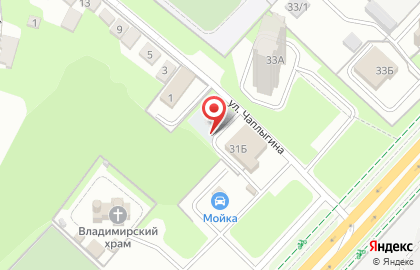 Автостоянка в Липецке на карте