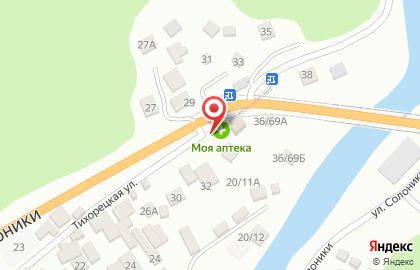 Банкомат СберБанк на Тихорецкой улице на карте