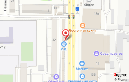 Магазин-сервис Телемаг на Новосибирской улице на карте