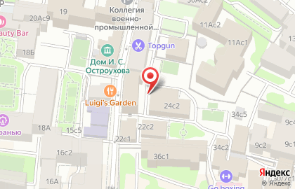 Мини-гостиница Винтерфелл в Трубниковском переулке на карте