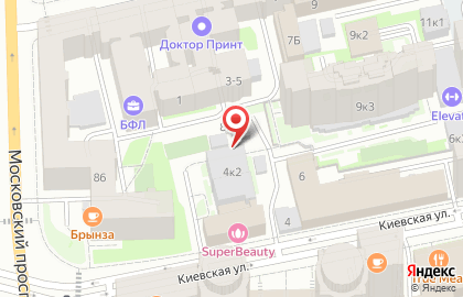 Коммунальная служба Сервис-Недвижимость в Московском районе на карте