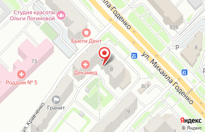 Продовольственный магазин Обжорка на карте