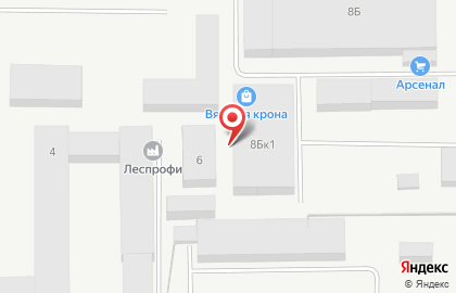 Торгово-промышленная компания Вятская крона на Базовой улице на карте