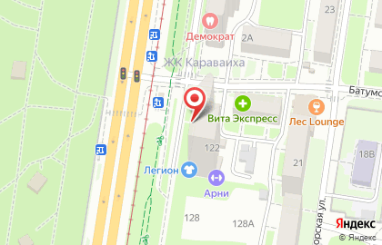 Зоомагазин ЗооОптТорг на улице Гагарина 122 на карте