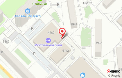 Теннисная школа на карте