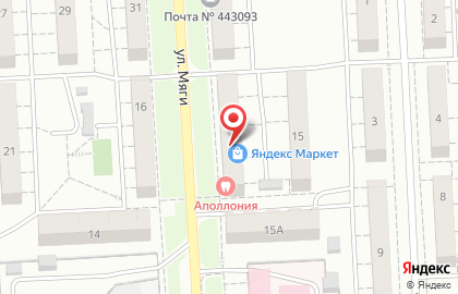 Парикмахерский салон Имидж в Железнодорожном районе на карте