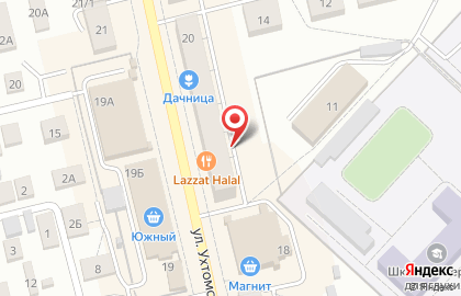Банкомат ИнвестКапиталБанк на улице Ухтомского, 20 на карте