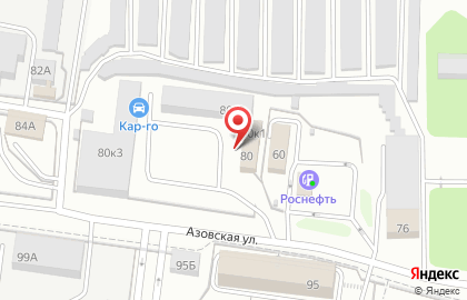 Магазин автоаксессуаров в Засвияжском районе на карте