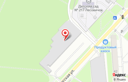 Гаражный кооператив Марс на Оренбургской улице на карте