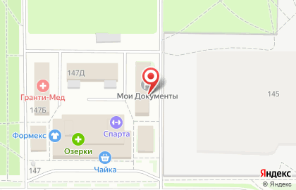 Многофункциональный центр предоставления государственных услуг Красносельского района в Красносельском районе на карте