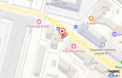 Магазин спецодежды Восток-Сервис в Советском районе на карте