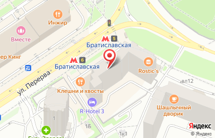 Сервисный центр Pedant на Братиславской улице на карте