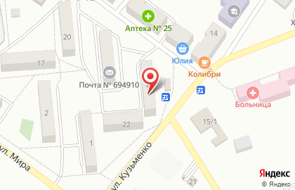 МТС в Южно-Сахалинске на карте