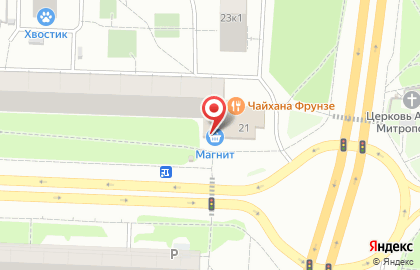 Киоск фастфудной продукции Пекарня & Донер в Северном Медведково на карте