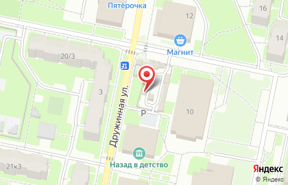 Киоск по продаже молочной и мясной продукции на карте